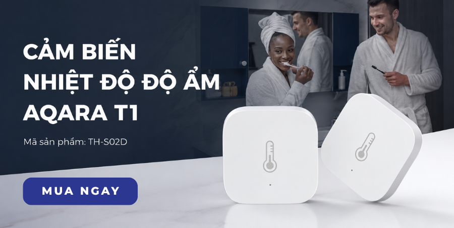 Cảm biến nhiệt độ và độ ẩm cho nhà thông minh