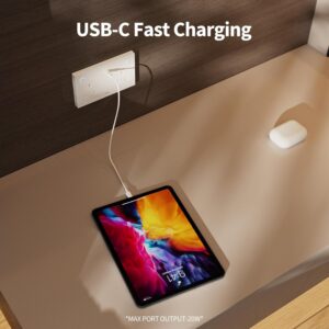 Ổ cắm âm tường Aqara Wall Outlet H2 UK Single USB-C