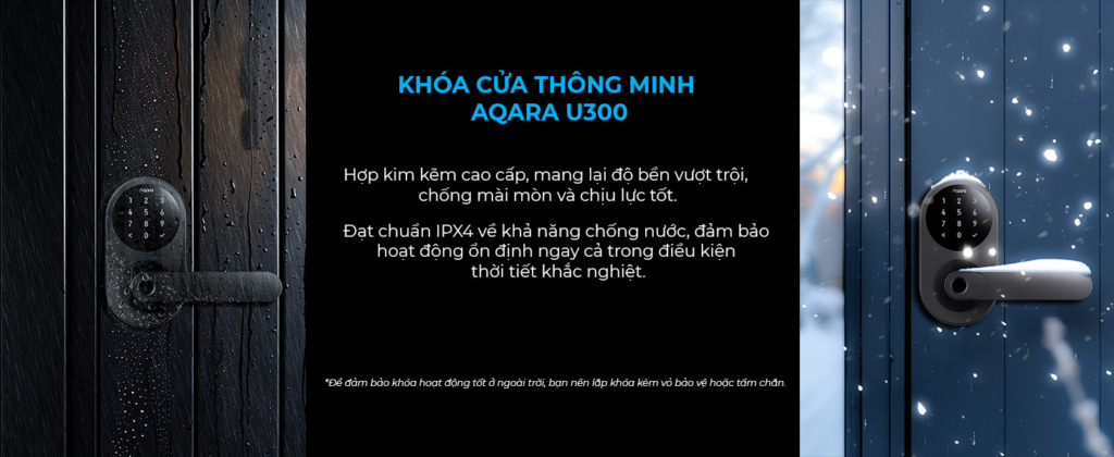 Điểm nổi bật của khóa cửa thông minh Aqara U300