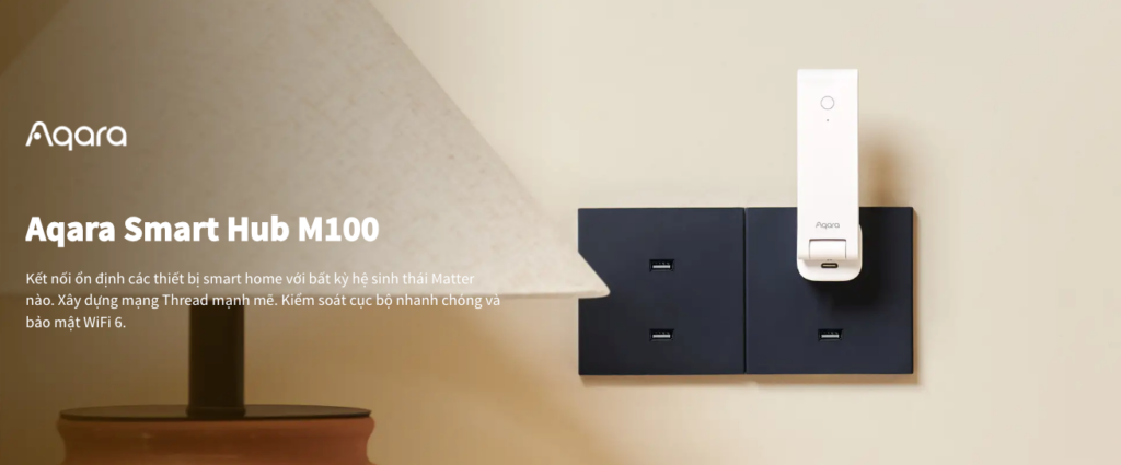 Trung tâm nhà thông minh Aqara Hub M100 