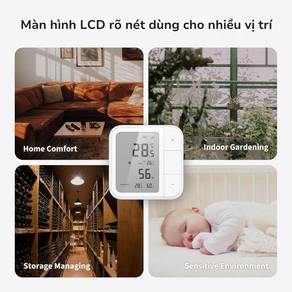 Cảm biến nhiệt độ độ ẩm Aqara 