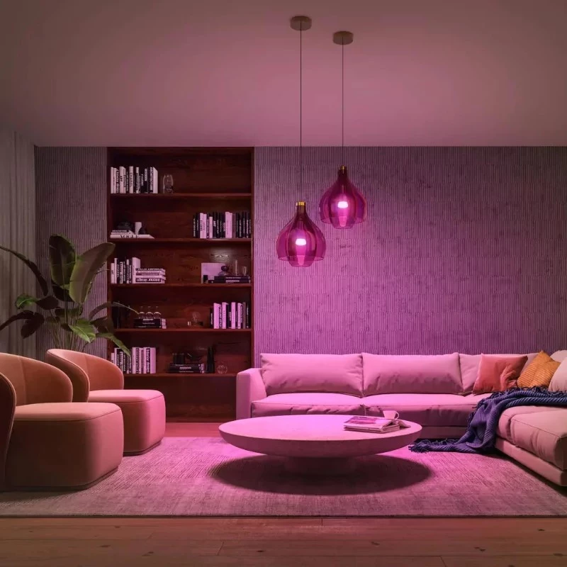 Đèn thông minh Philips Hue có thể điều chỉnh màu theo ý thích