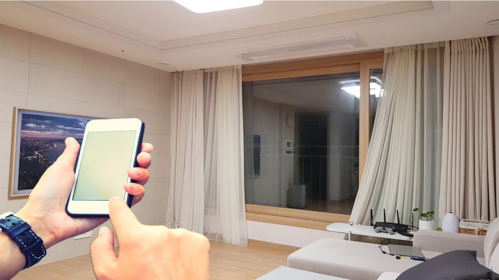 Rèm tự động giúp điều hòa không bị quá tải