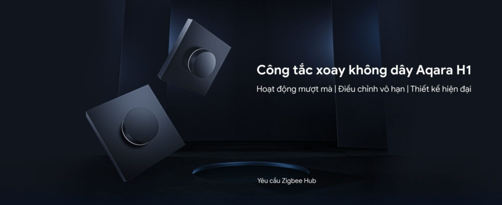 Công tắc dạng núm xoay thông minh Aqara H1